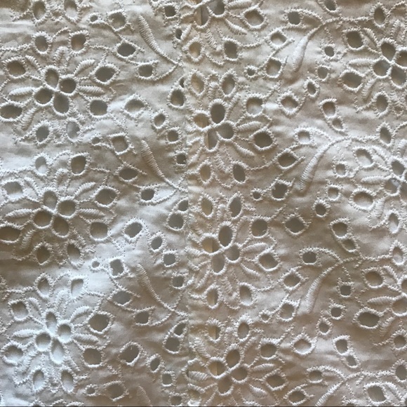 NWT Talbots Floral Eyelet Detailed Shift Dress - Picture 2 of 4